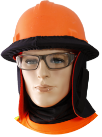 ccs-3-sous-casque-hiver-casque-securite-vue-face.jpg Couvre-casque CCS-3 porté sous casque de sécurité en hiver